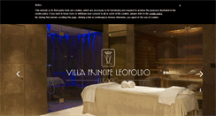 Desktop Screenshot of leopoldohotel.com